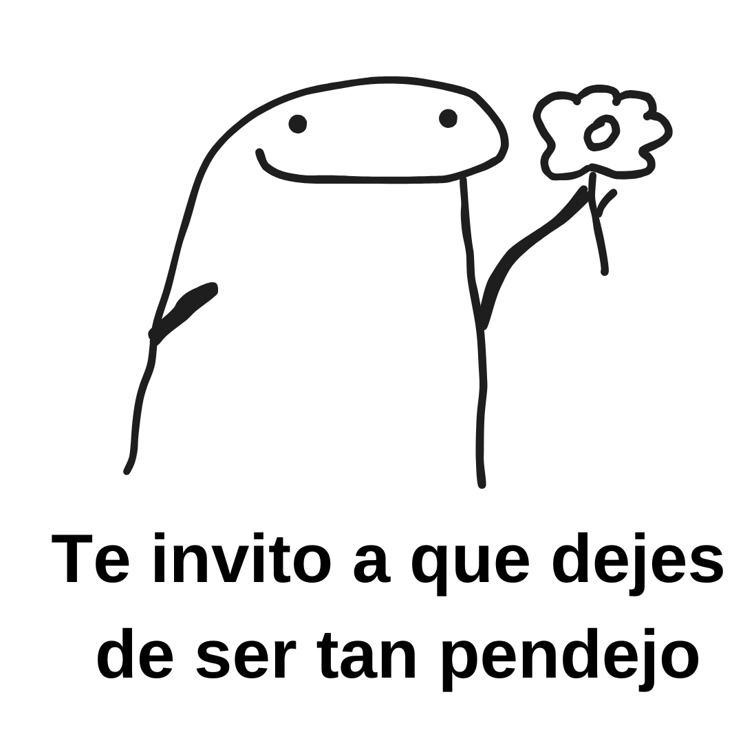lisa qr "te invito a que dejes de ser tan pendejo"