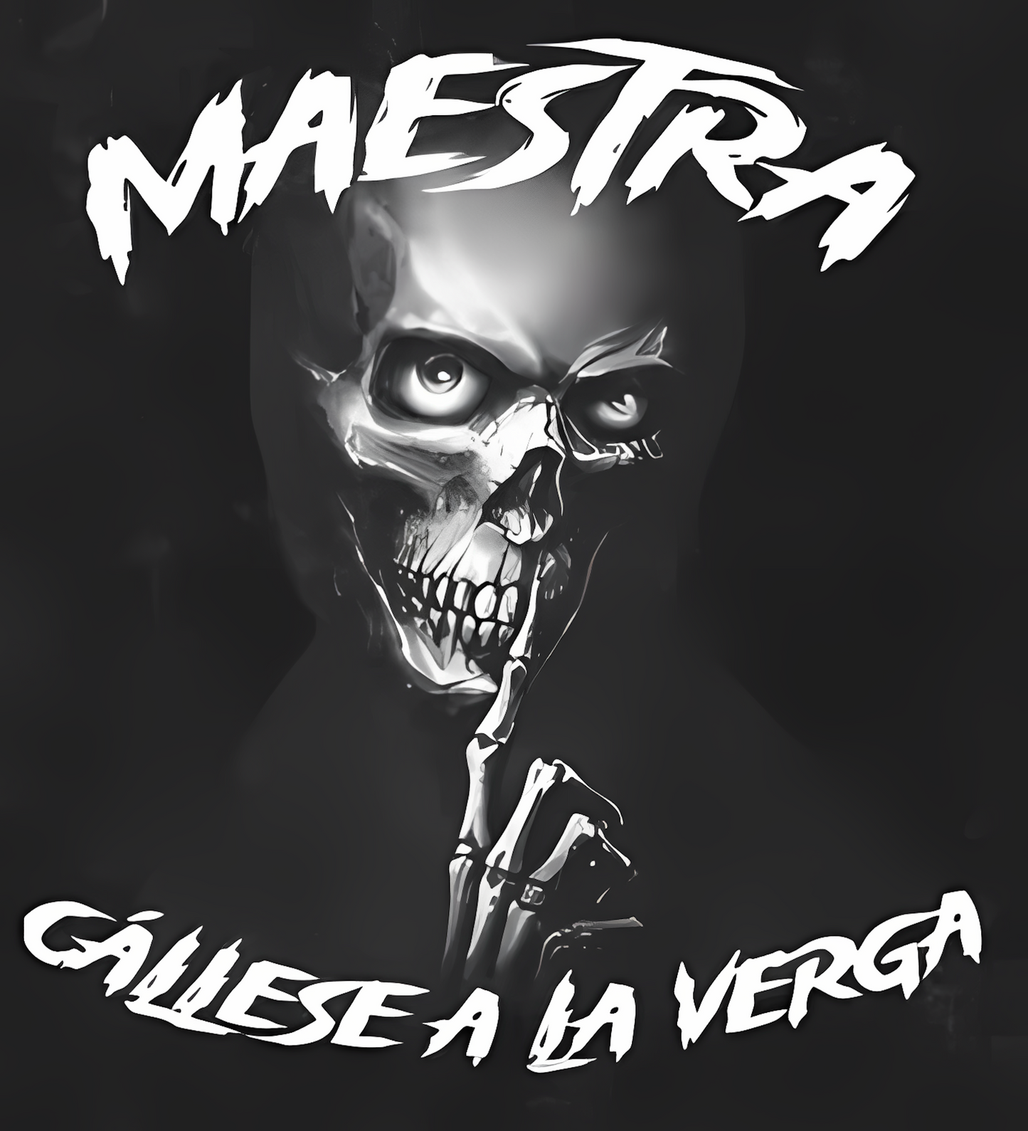 OVERSIZE qr "maestra callese a la v*rga"